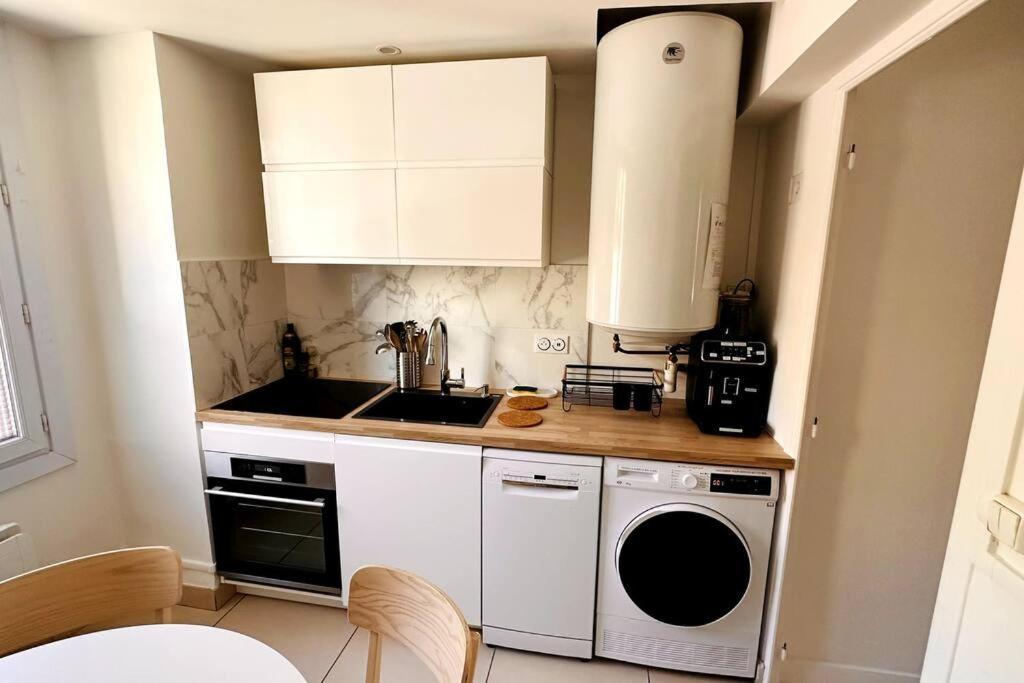 Appartement 3 Chambres + Parking A Lyon 7 ภายนอก รูปภาพ